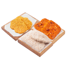 Boeren gehaktschnitzel, gehakt cordon bleu of zigeunerschijf